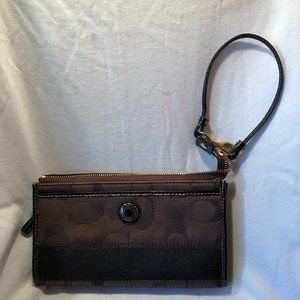 Small Coach Wrist Wallet